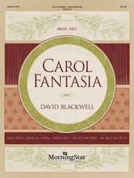 Carol Fantasia Organ sheet music cover Thumbnail